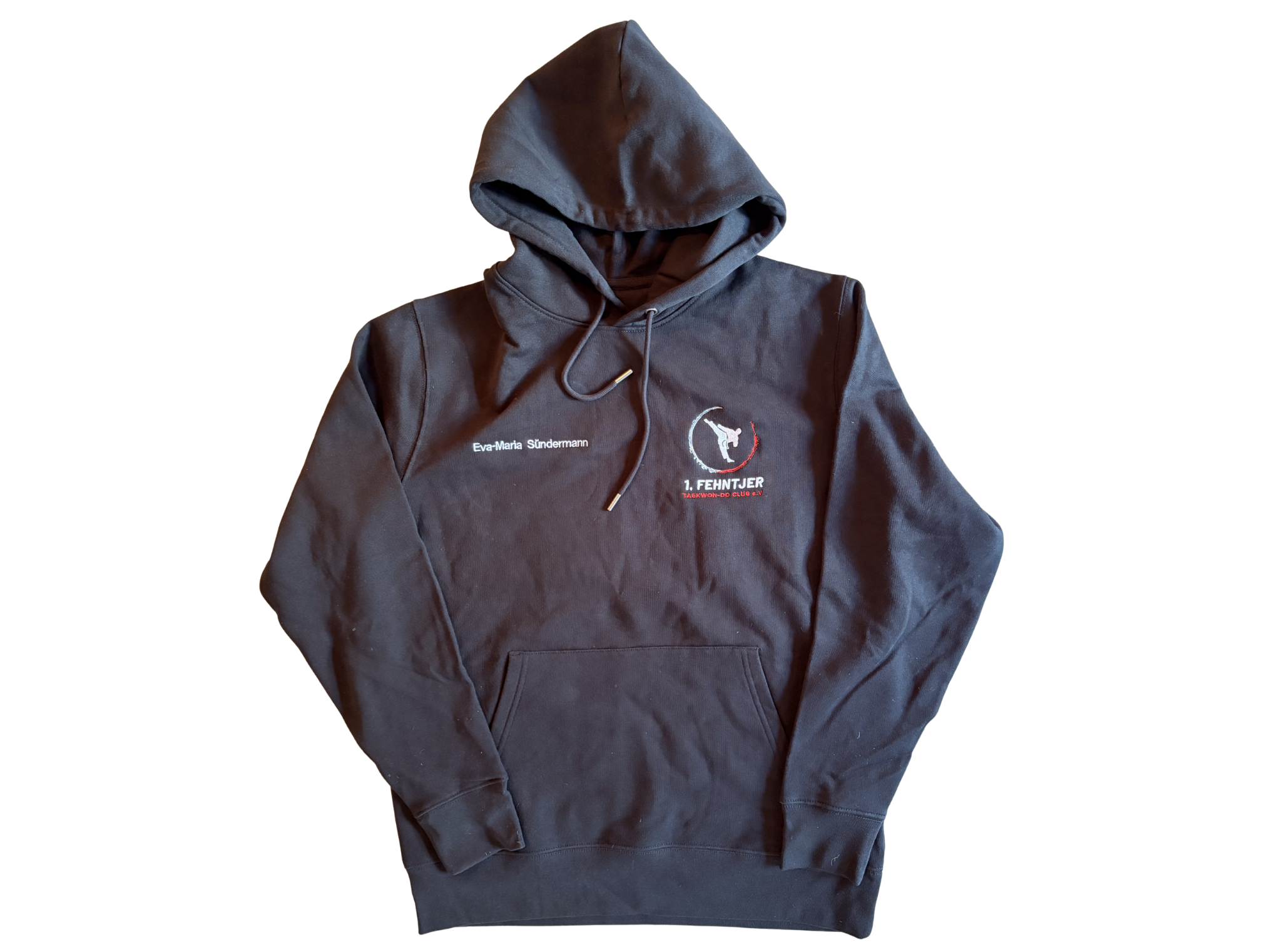 Hoodie "1. Fehntjer Taekwon-Do Club e.V." mit Stickdruck