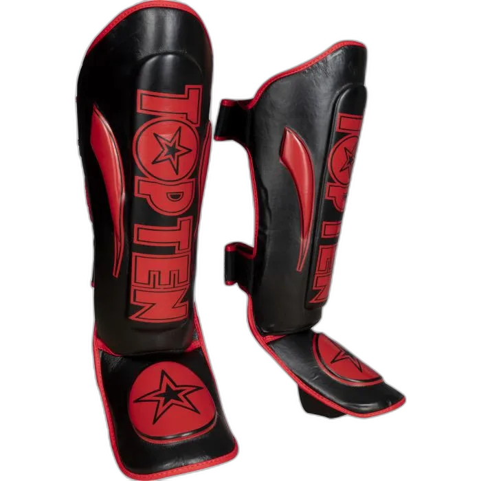 TOPTEN Schienbeinschutz „Star Light“ (WAKO Approved)