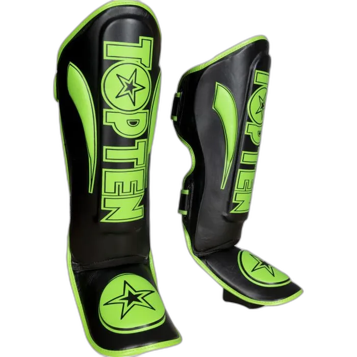 TOPTEN Schienbeinschutz „Star Light“ (WAKO Approved)