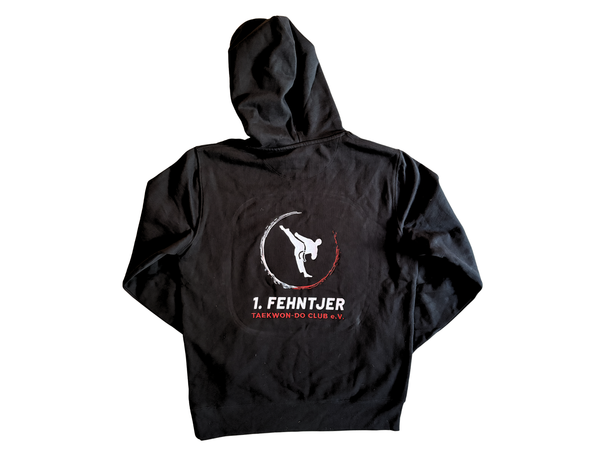 Hoodie "1. Fehntjer Taekwon-Do Club e.V." mit Stickdruck